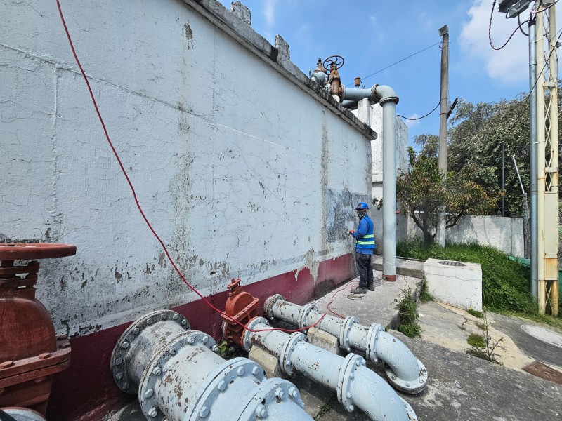 Inicia llenado del Tanque de Apinahuizco; anuncian mantenimiento en El Calvario
