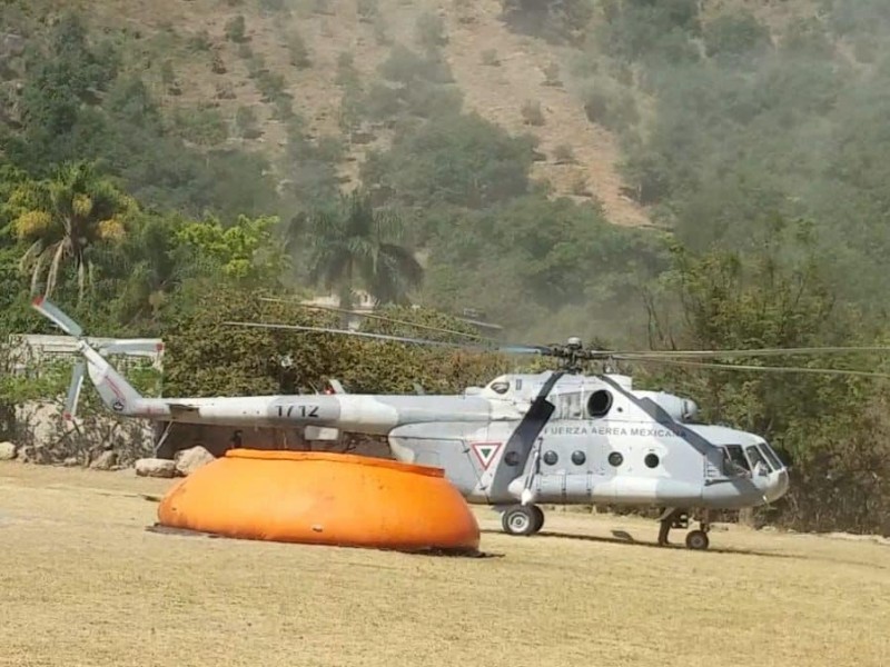 Inicia operaciones el helicóptero contra incendios