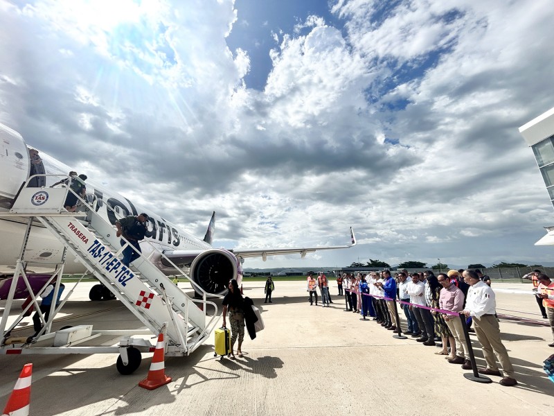 Inicia operaciones vuelo desde Tuxtla Gutiérrez a Mexicali