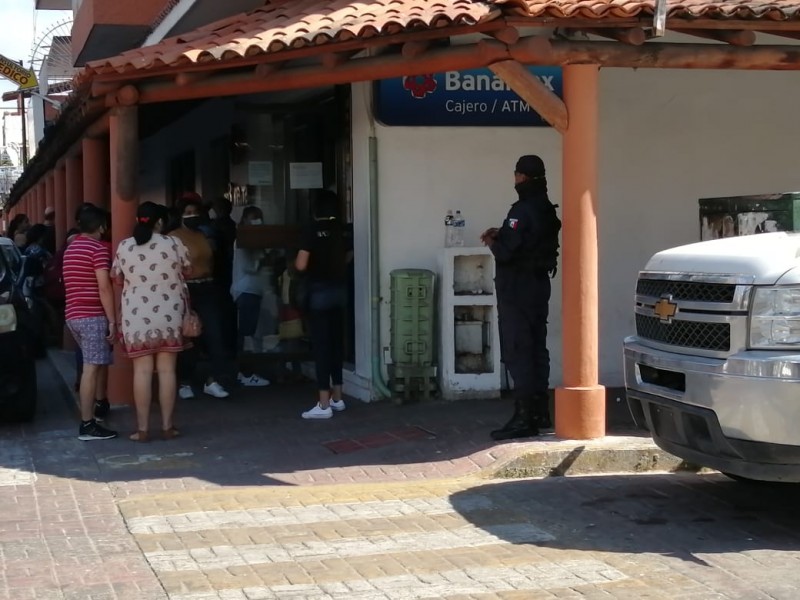 Inicia operativo “Seguridad en Bancos” en Zihuatanejo