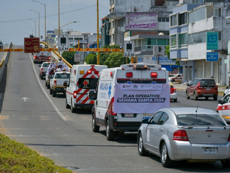 Inicia Operativo Semana Santa 2024 en Poza Rica