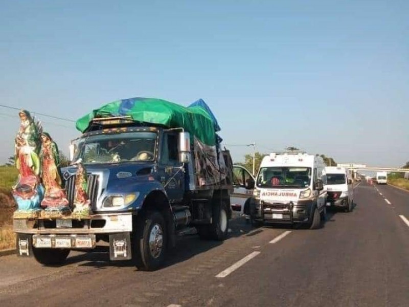 Inicia peregrinar de poblanos rumbo a la Basílica de Guadalupe