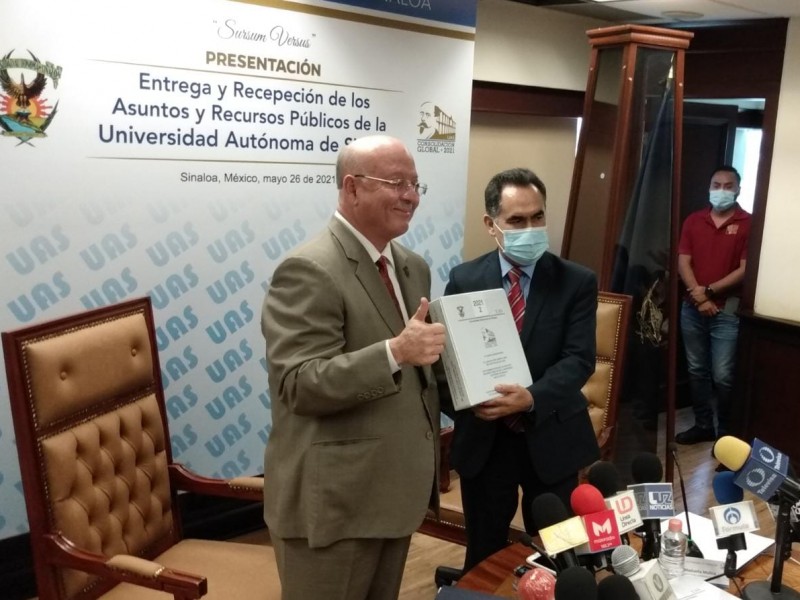 Inicia proceso de entrega recepción en la UAS