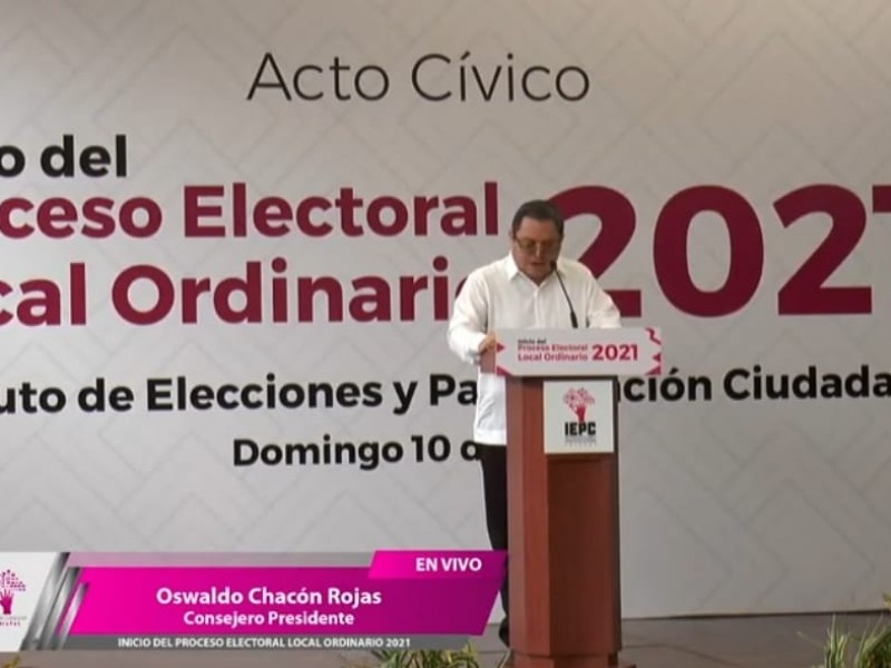 Inicia proceso electoral Local Ordinario en Chiapas