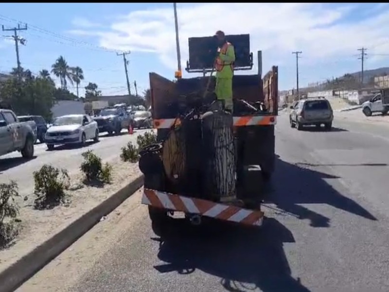 Inicia programa de bacheo por parte de la SICT
