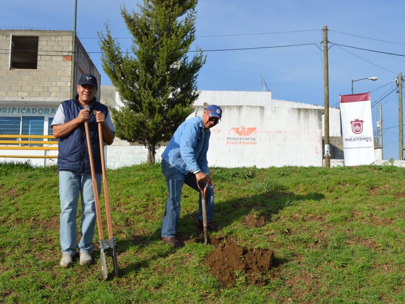 Inicia programa de reforestación en Huejotzingo