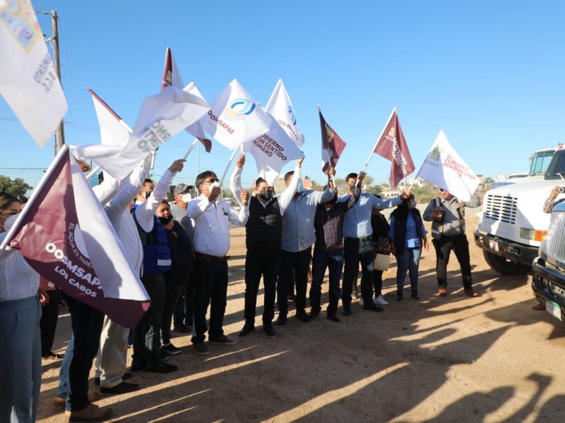 Inicia programa de tandeo de agua en pipas