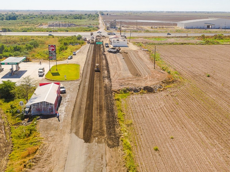 Inicia reconstrucción de la carretera 19 en Guasave