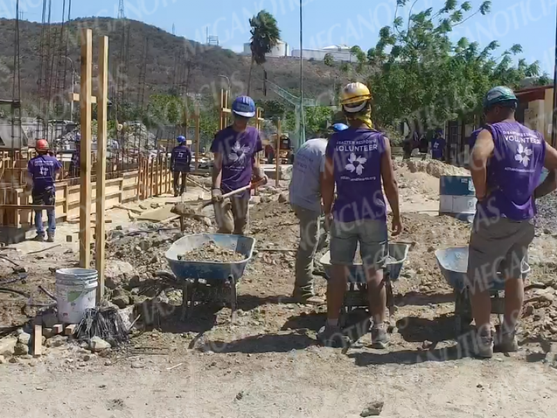 Inicia reconstrucción educativa en las Salinas del Marqués