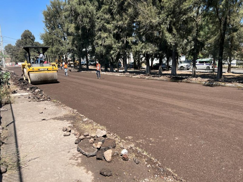 Inicia rehabilitación de calle en Ciudad Industrial