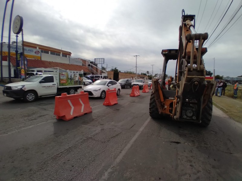 Inicia rehabilitación de tres cruceros viales de la Reforma