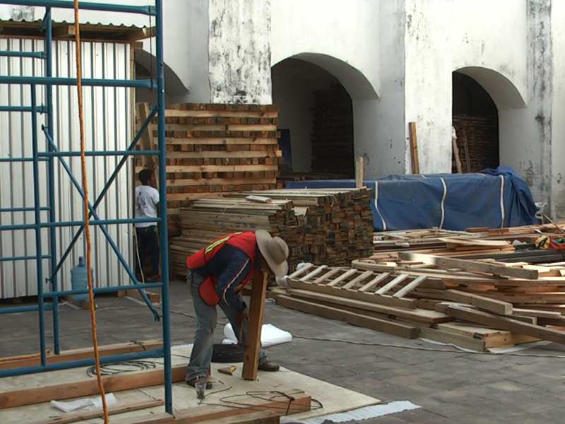 Inicia restauración del Exconvento Dominico en Tehuantepec