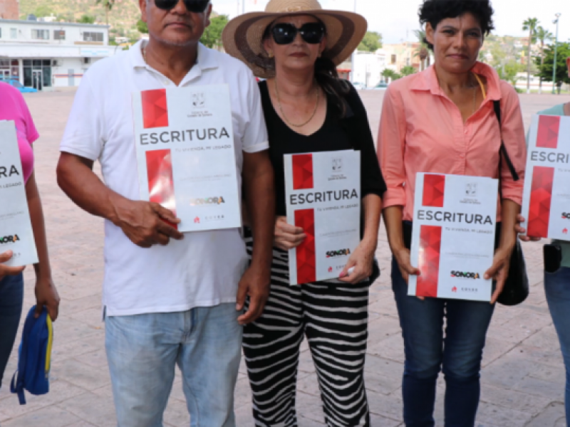 Inicia segunda jornada de escrituración en Guaymas