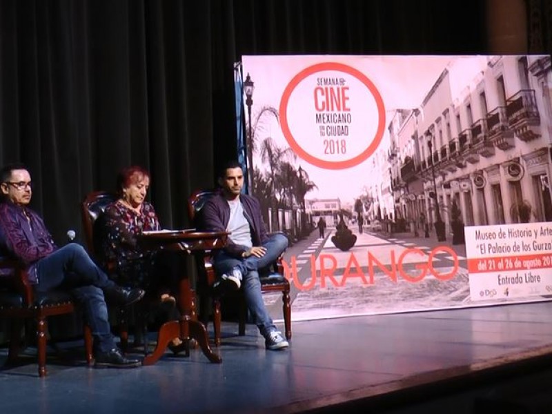 Inicia semana del cine mexicano en Durango