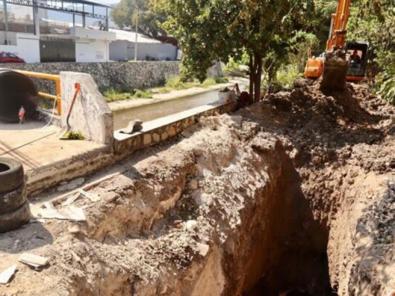 Inicia SMAPA rehabilitación de colector en Barrio San Jacinto