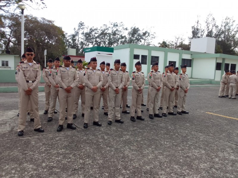 Inicia S.M.N. de tres meses en cuartel de la Boticaria