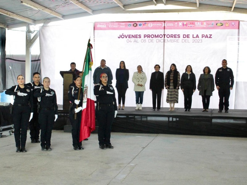 Inicia SSP semana de Jóvenes Promotores de la Paz