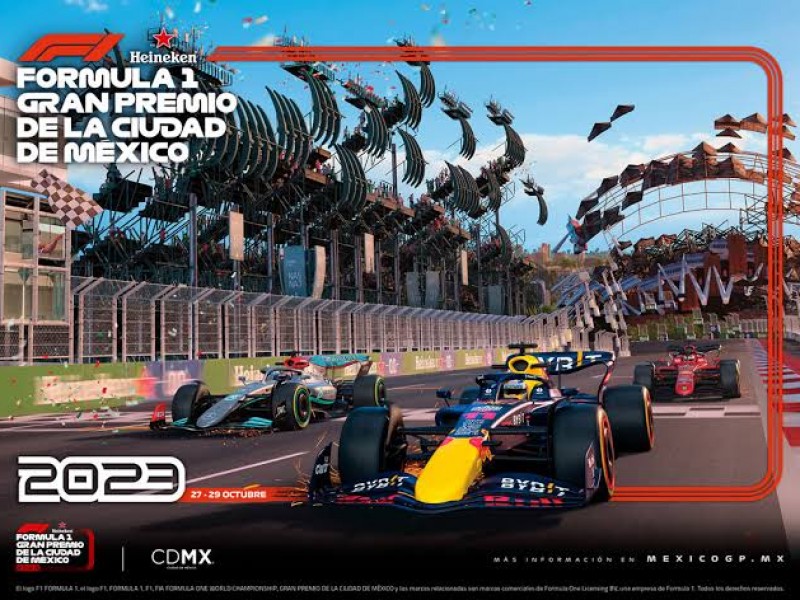 Inicia venta general de boletos para el GP México 2023