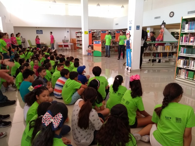 Inicia verano animado en biblioteca pública de Ahome