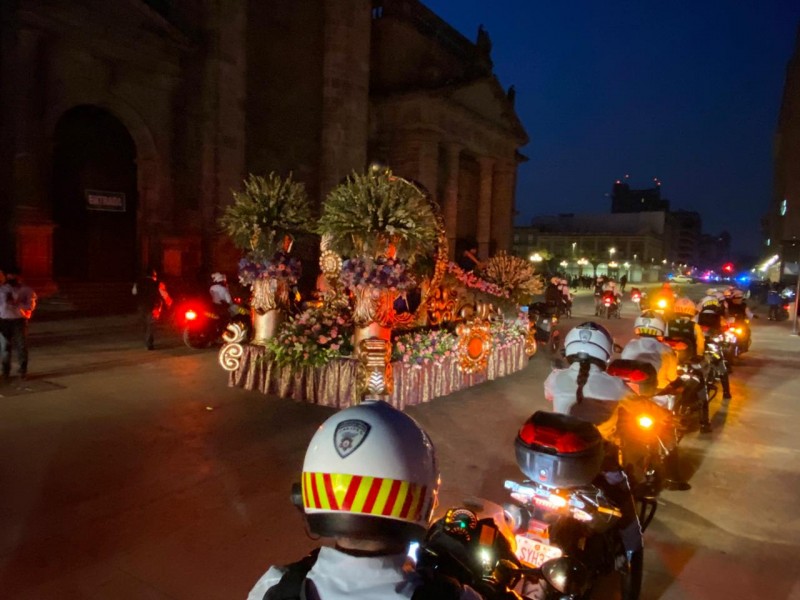 Inicia Virgen de Zapopan camino a casa