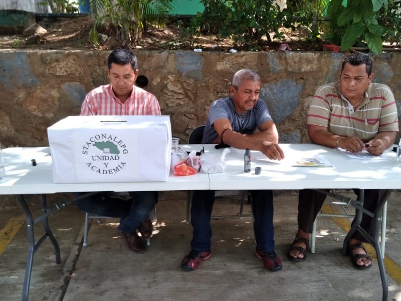 Inicia votación para renovar a dirigente sindical del Conalep Guerrero