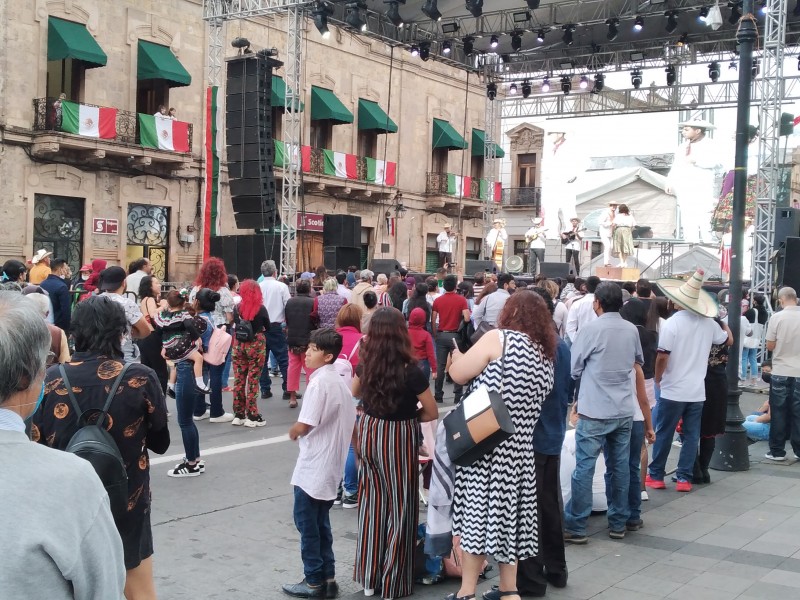 Inician actividades culturales previo al Grito de Independencia en Morelia