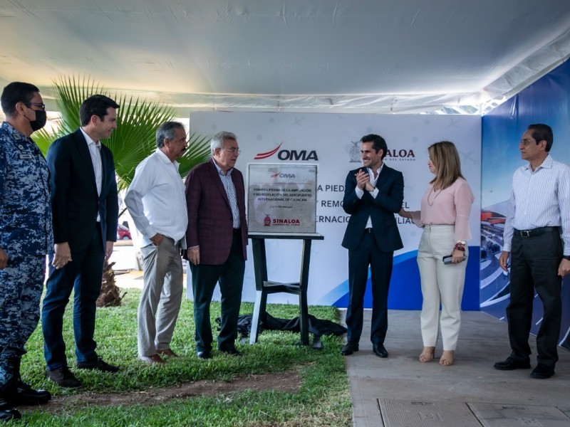 Inician ampliación del Aeropuerto Internacional de Culiacán