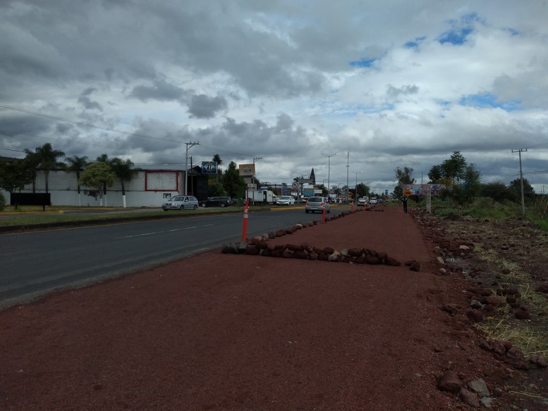 Continúa tras accidente ampliación del acceso a UCEMICH