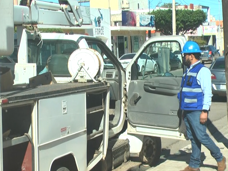 Inician barrido para rehabilitar lámparas LED dañadas en Guasave