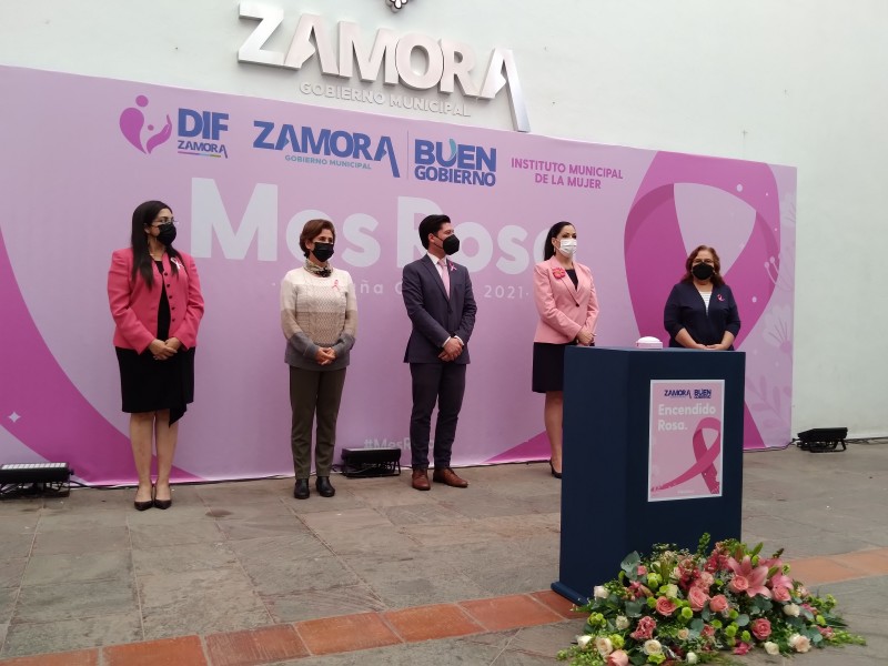 Inician campaña preventiva contra el cáncer de mama en Zamora