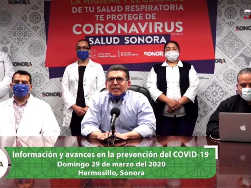 Confirman tres casos más de COVID dos por contacto; Sonora