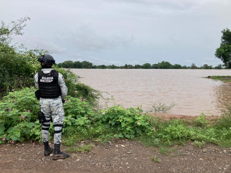 Inician evacuación de familias de las riberas del arroyo Ocoroni