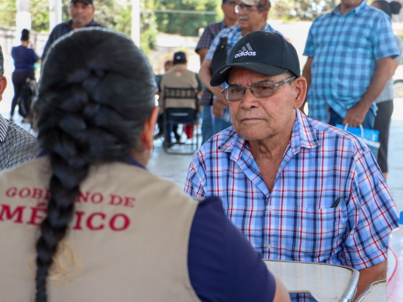 Inician incorporación para pensiones del bienestar