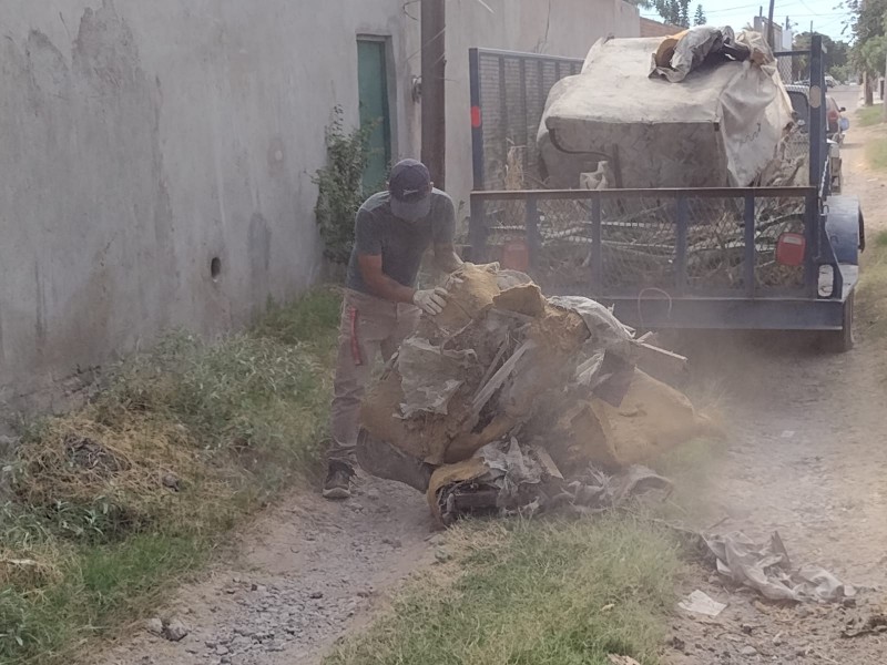 Inician jornada de descacharre en Empalme