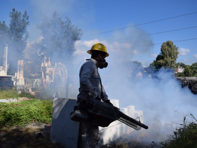 Inician labores de fumigación para prevenir casos de dengue