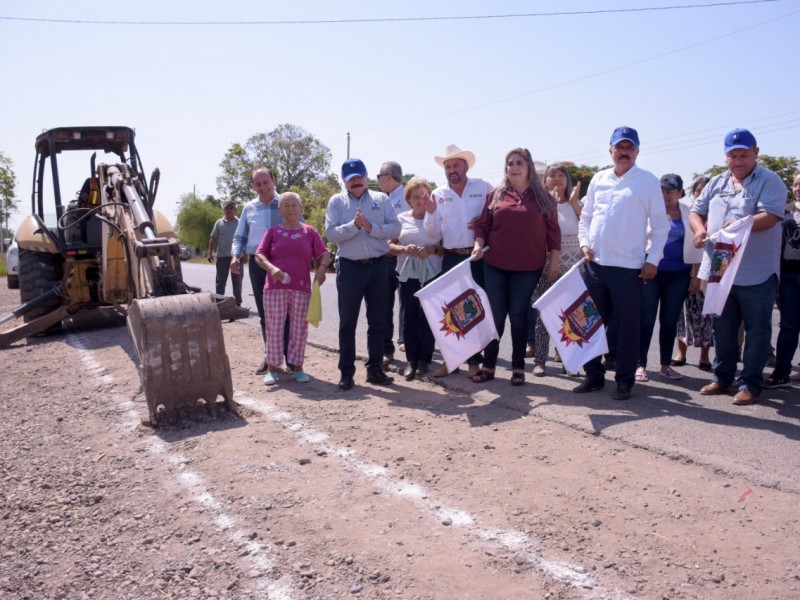 Inician obras de alcantarillado sanitario en Culiacancito