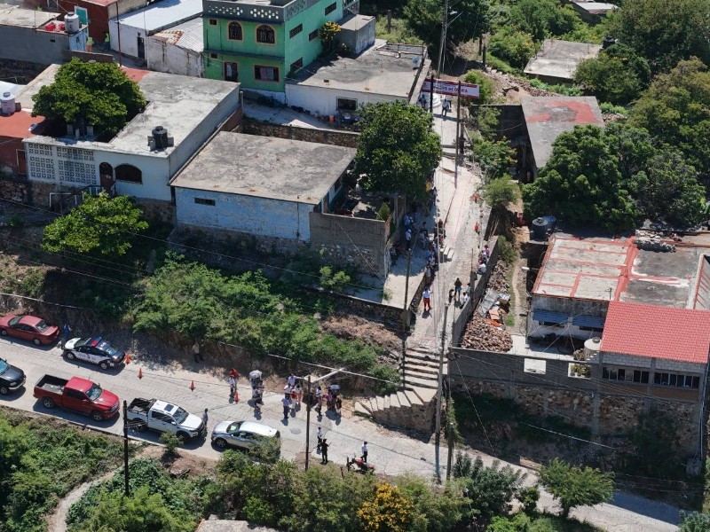 Inician obras de modernización del drenaje sanitario en el Barrio Santa Rosa