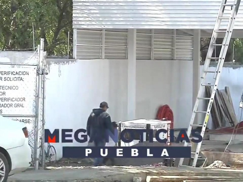 Inician obras de verificentros en Puebla