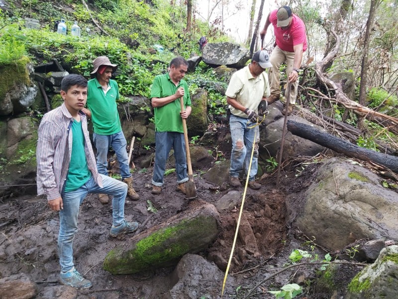 Inician obras para prevenir deslaves en cerro de El Cobrero
