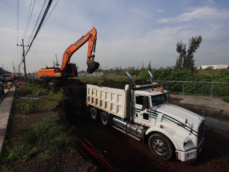 Inician obras para una ruta alterna al aeropuerto de Guadalajara