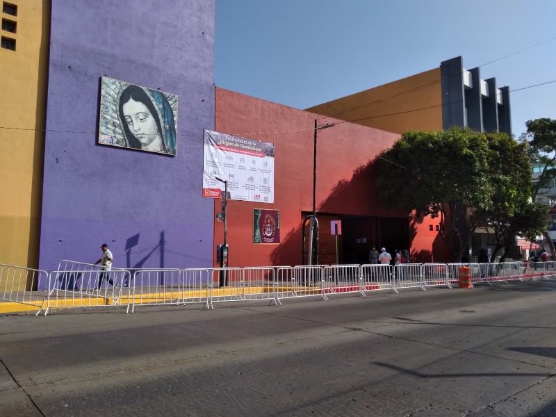 Inician operativo en iglesia de Guadalupe