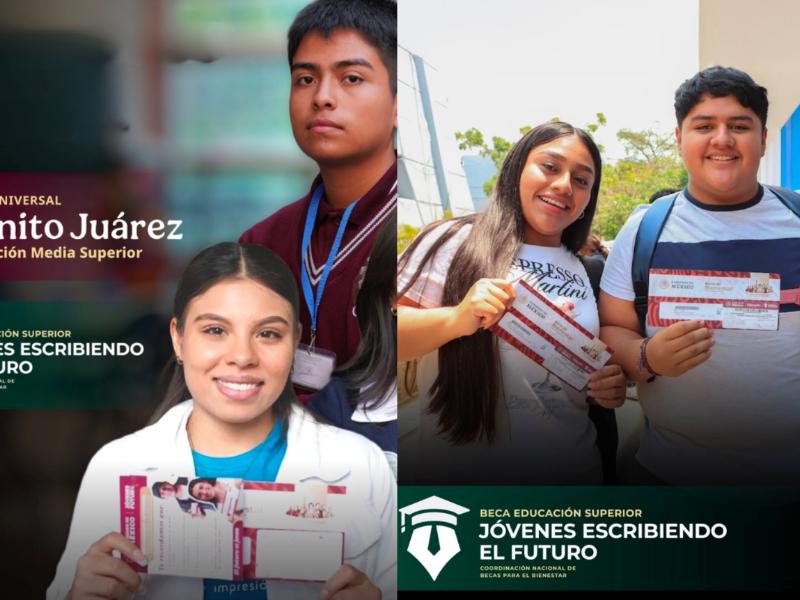 Inician pagos de becas Benito Juárez y Jóvenes Escribiendo el Futuro