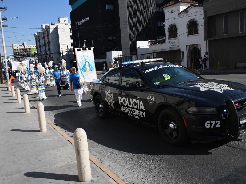 Inician peregrinaciones en Monterrey; anuncian operativo vial