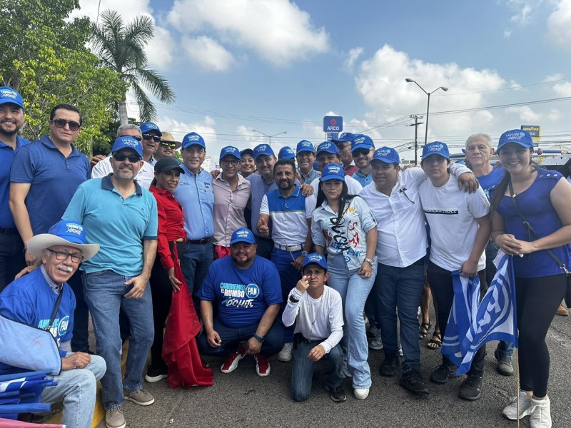 Inician precampaña a favor de Xóchilt Gálvez en Mazatlán