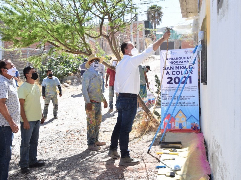 Inician rehabilitación en Privada Arcoiris de San Miguel de Allende