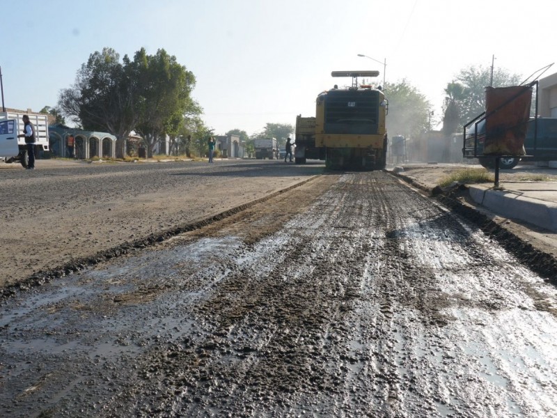 Inician trabajos de rehabilitación en Av. 16 de Septiembre