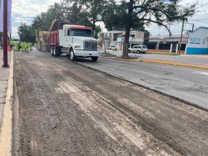 Inician trabajos de rehabilitación en la avenida Faja de Oro