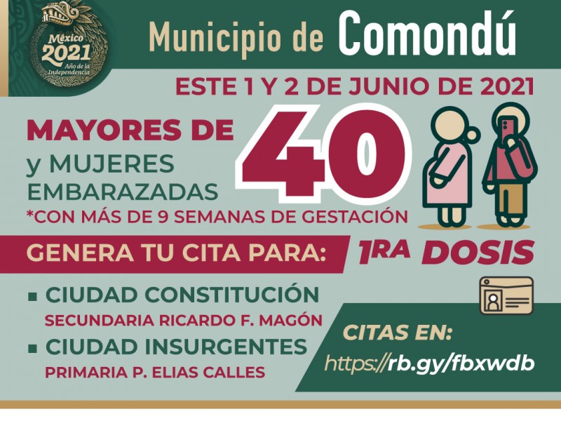 Iniciará en Comondú vacunación contra COVID-19 a 40 y más