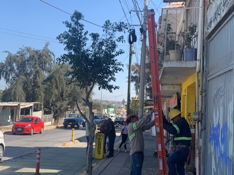 Iniciará Megacable a quitar exceso de cables desde la Zona Centro a Poliforum.