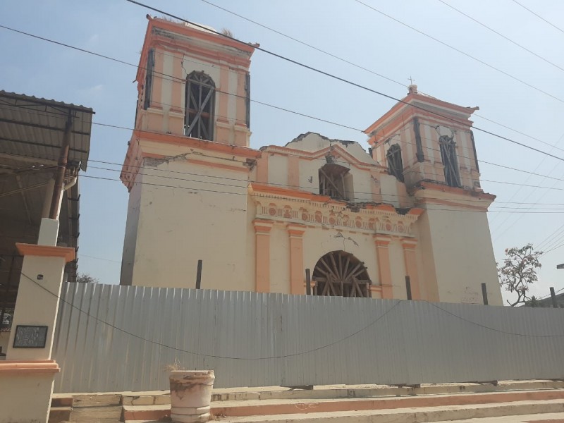 Iniciarán trabajos de restauración en la iglesia de San Sebastián